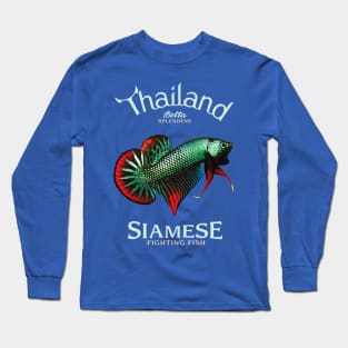 Siamese Fighting Fish Long Sleeve T-Shirt